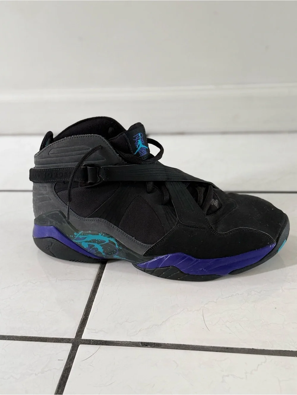 Men’s Air Jordan 8.0 Aqua. Size 12.5
